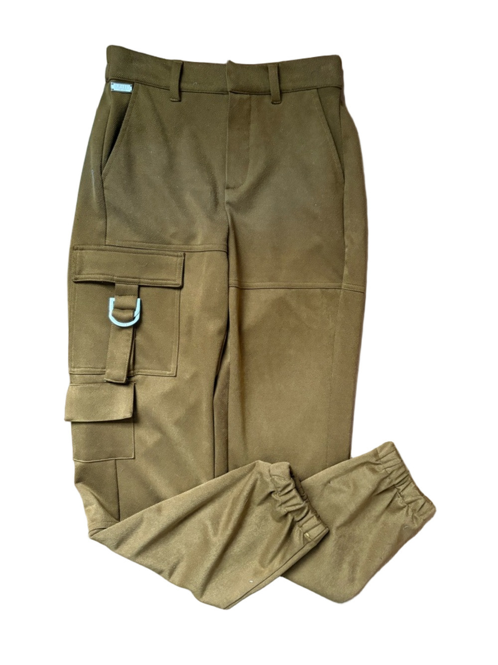 Women's Brown Cargo Jogger Pants